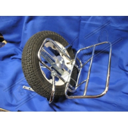 A 33 PORTAPACCHI CROMATO CON PORTARUOTA VERTICALE - LI TV III Ser. - S - SX - DL
